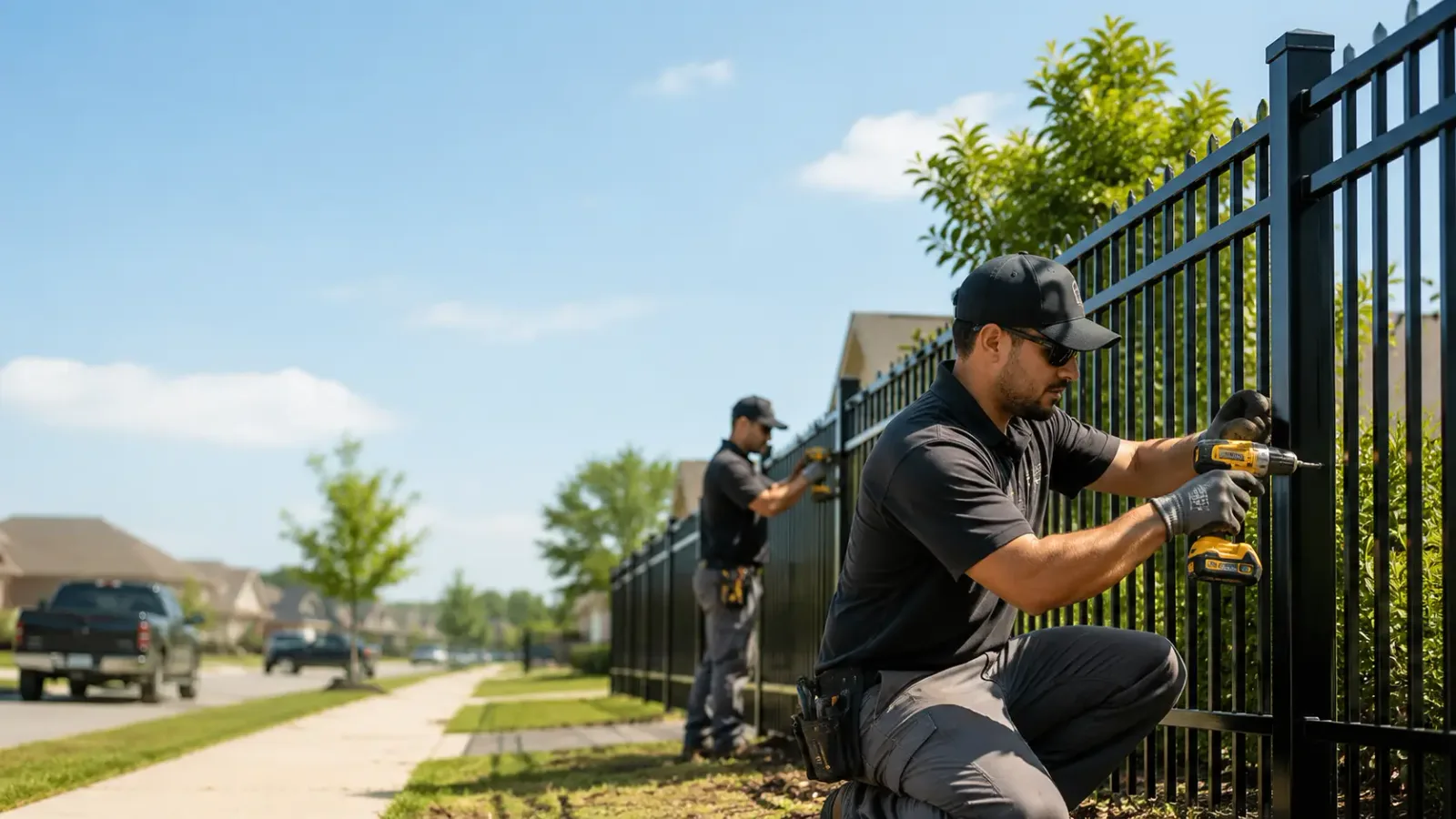 Metal Fence Installation in Oakdale, IL